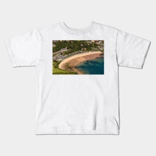 Langland Bay, Gower Kids T-Shirt